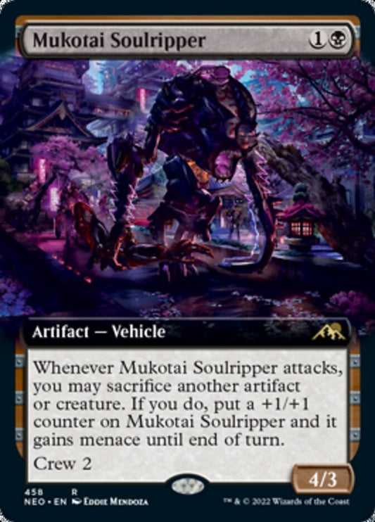 Mukotai Soulripper (Extended Art) - (Foil): Kamigawa: Neon Dynasty