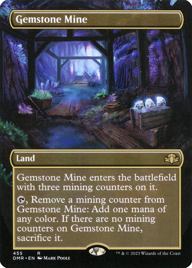 Gemstone Mine (Borderless): Dominaria Remastered