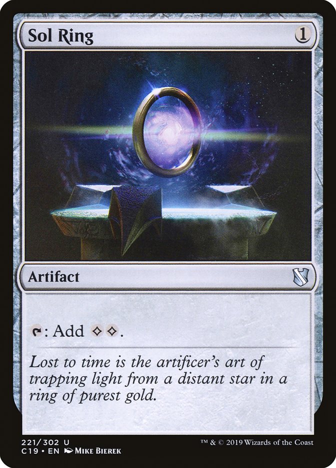 Sol Ring: Commander 2019