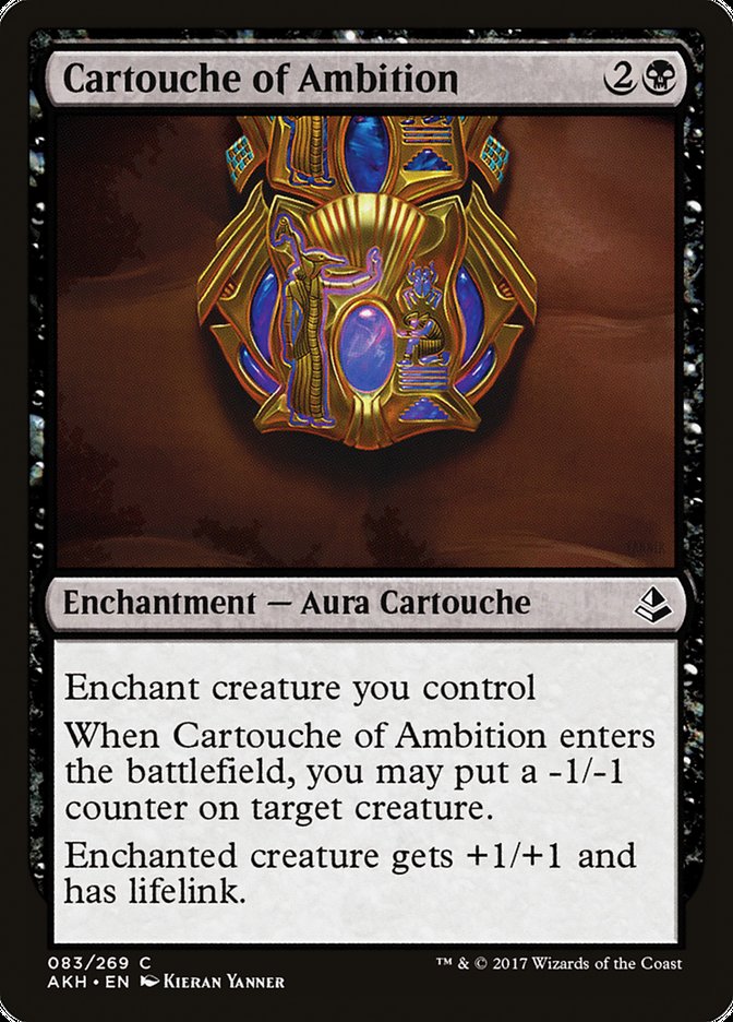 Cartouche of Ambition - (Foil): Amonkhet