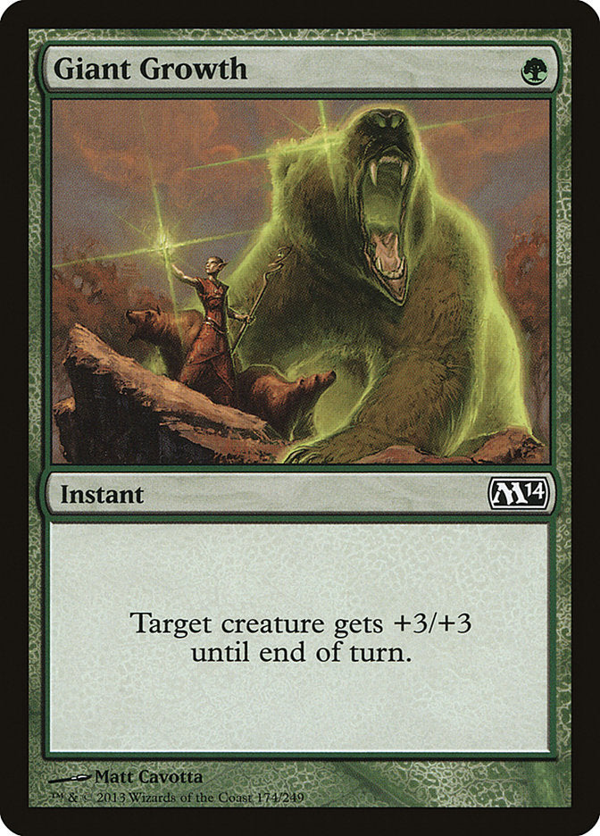 Giant Growth - (Foil): Magic 2014