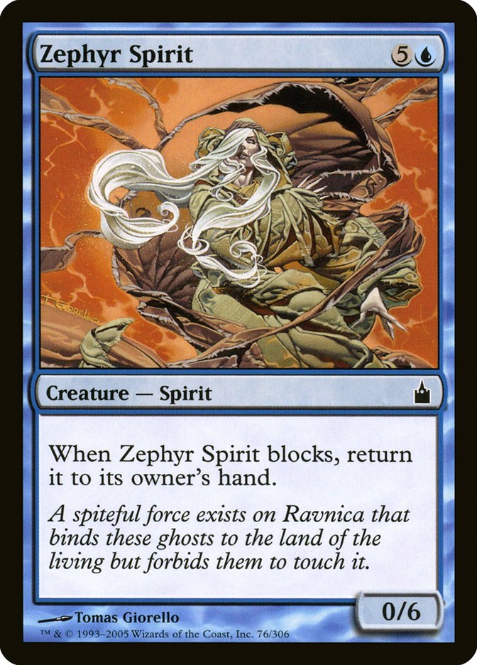 Zephyr Spirit: Ravnica: City of Guilds
