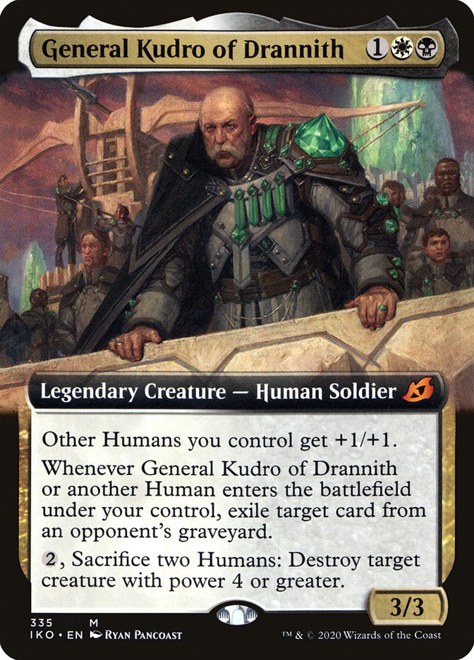 General Kudro of Drannith (Extended Art): Ikoria: Lair of Behemoths