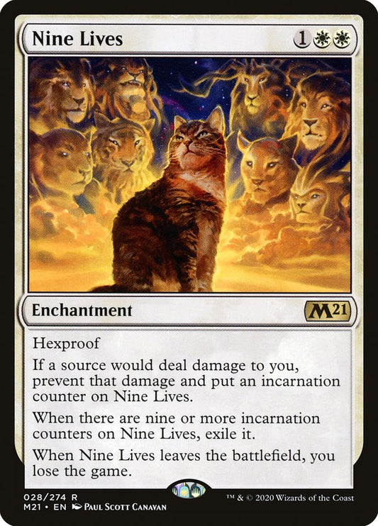 Nine Lives - (Foil): Core Set 2021