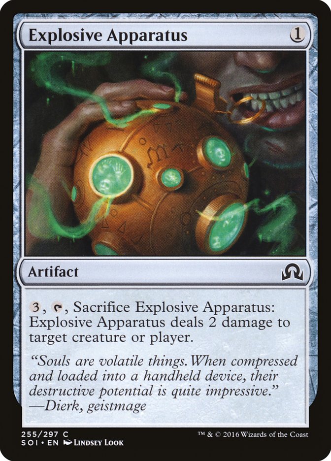 Explosive Apparatus - (Foil): Shadows over Innistrad