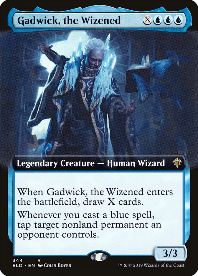 Gadwick, the Wizened (Extended Art) - (Foil): Throne of Eldraine