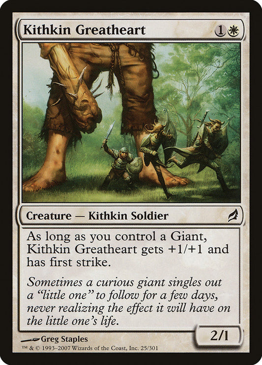 Kithkin Greatheart: Lorwyn