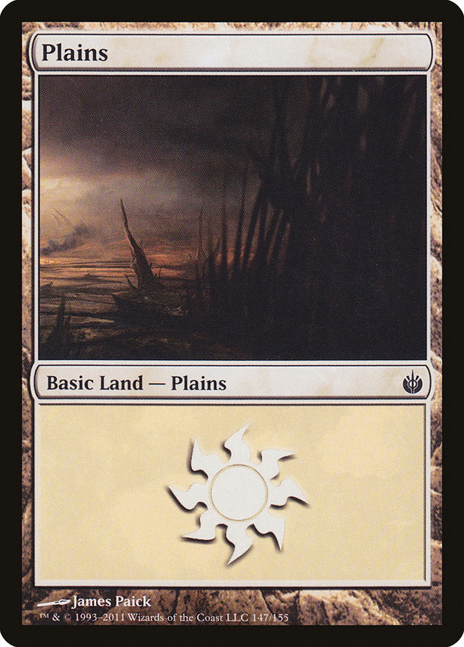 Plains (#147) - (Foil): Mirrodin Besieged