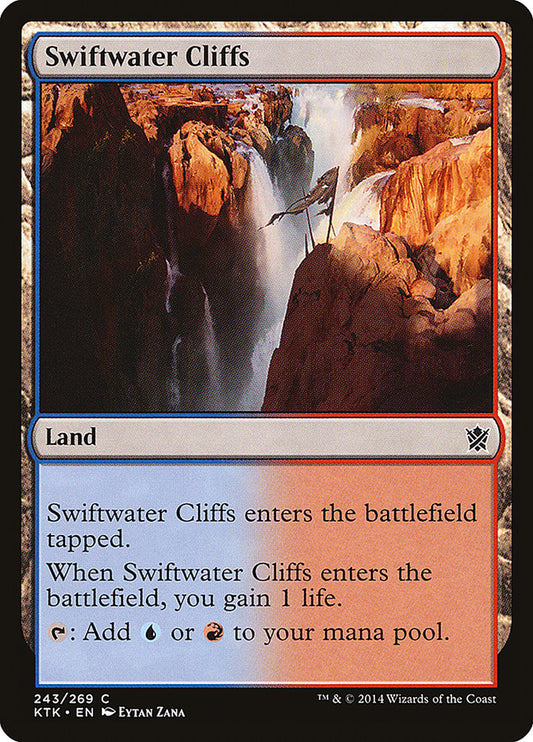 Swiftwater Cliffs - (Foil): Khans of Tarkir