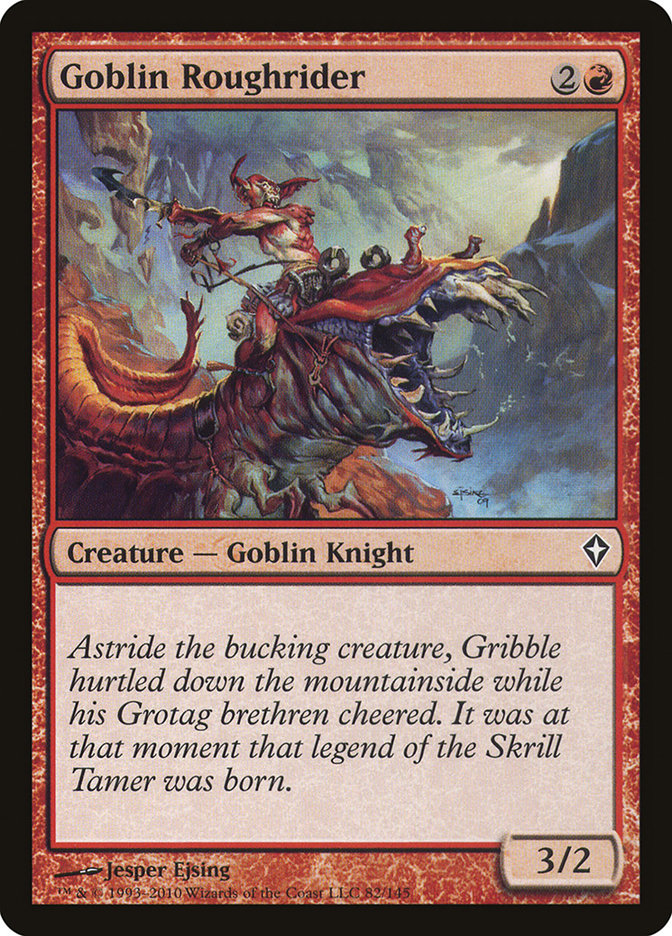 Goblin Roughrider: Worldwake