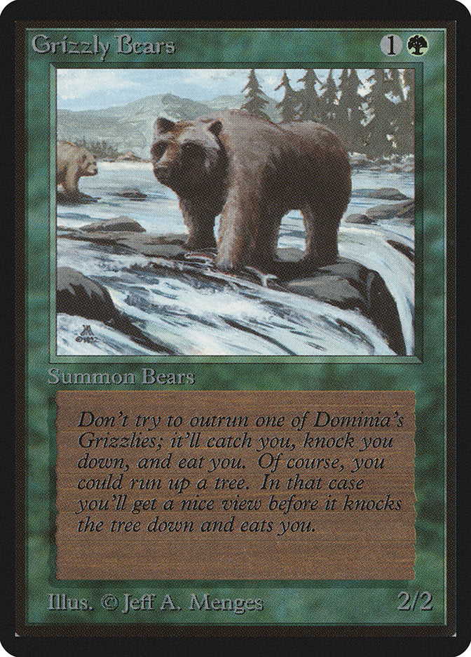 Grizzly Bears: Limited Edition Beta