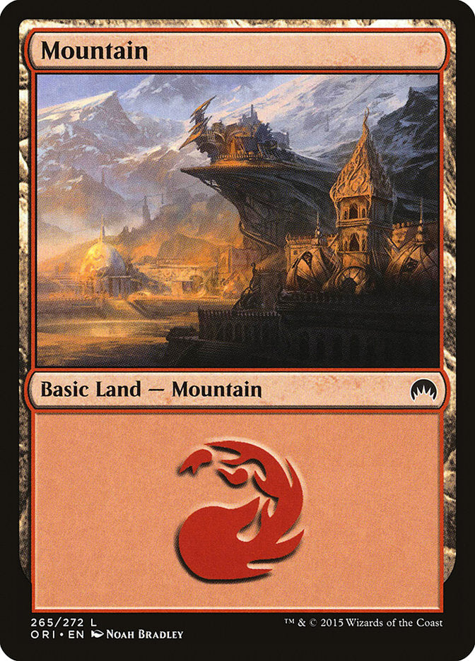 Mountain (#265) - (Foil): Magic Origins