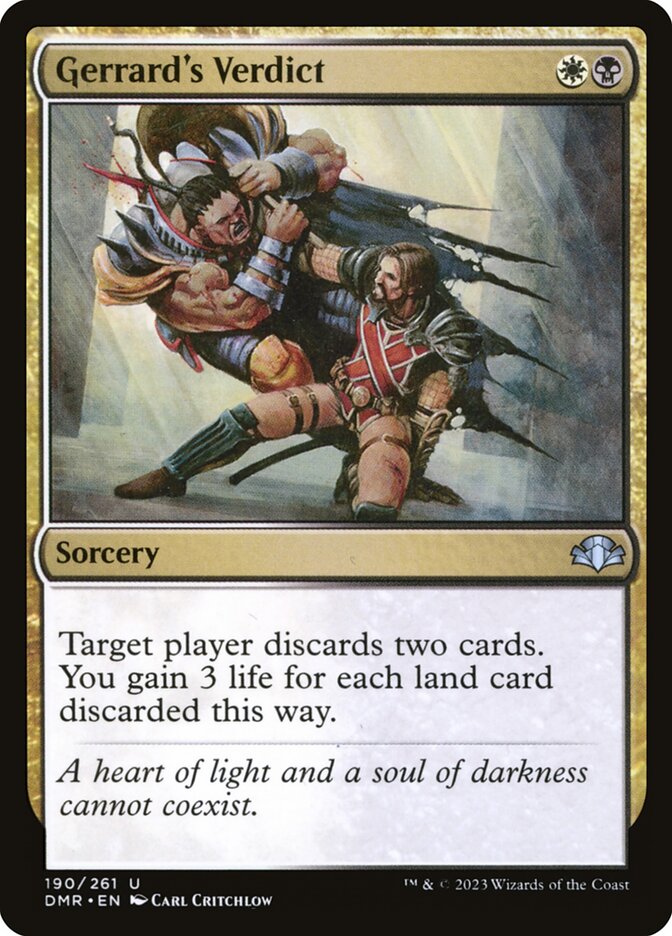 Gerrard's Verdict: Dominaria Remastered