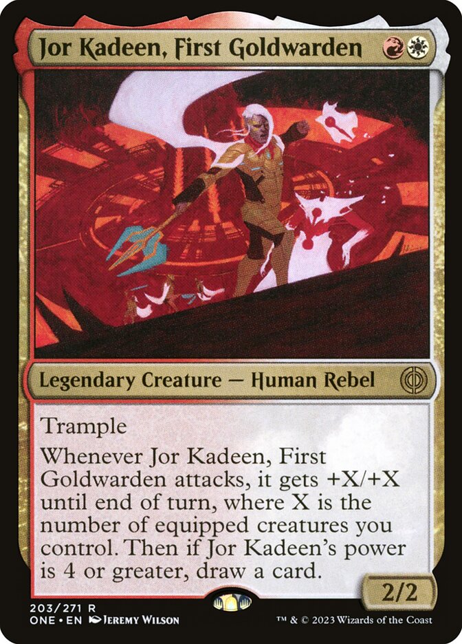 Jor Kadeen, First Goldwarden: Phyrexia: All Will Be One