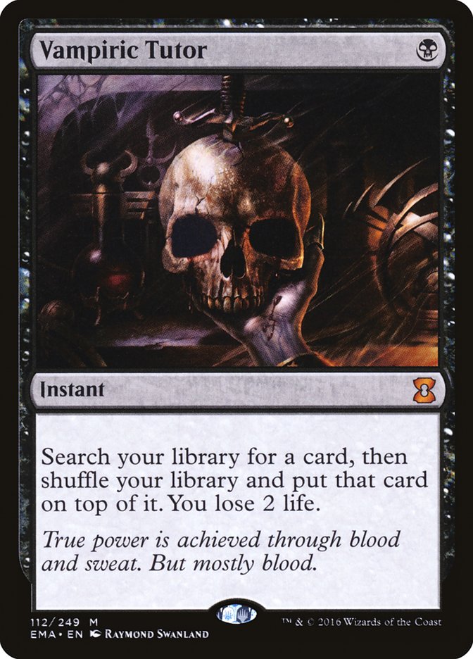 Vampiric Tutor - (Foil): Eternal Masters