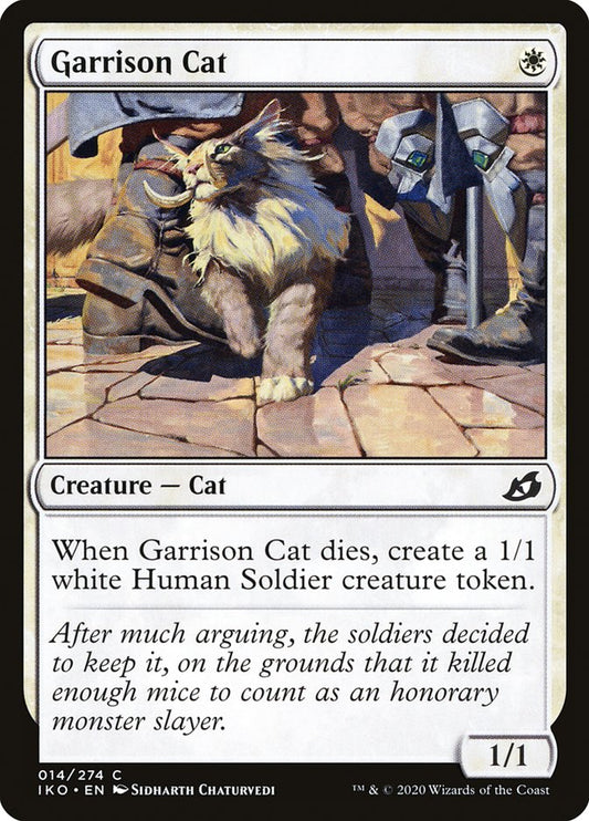 Garrison Cat - (Foil): Ikoria: Lair of Behemoths