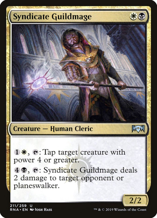 Syndicate Guildmage - (Foil): Ravnica Allegiance