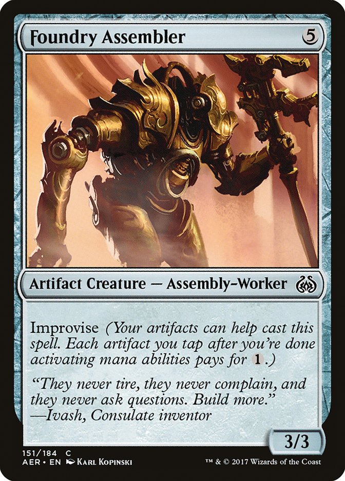 Foundry Assembler - (Foil): Aether Revolt