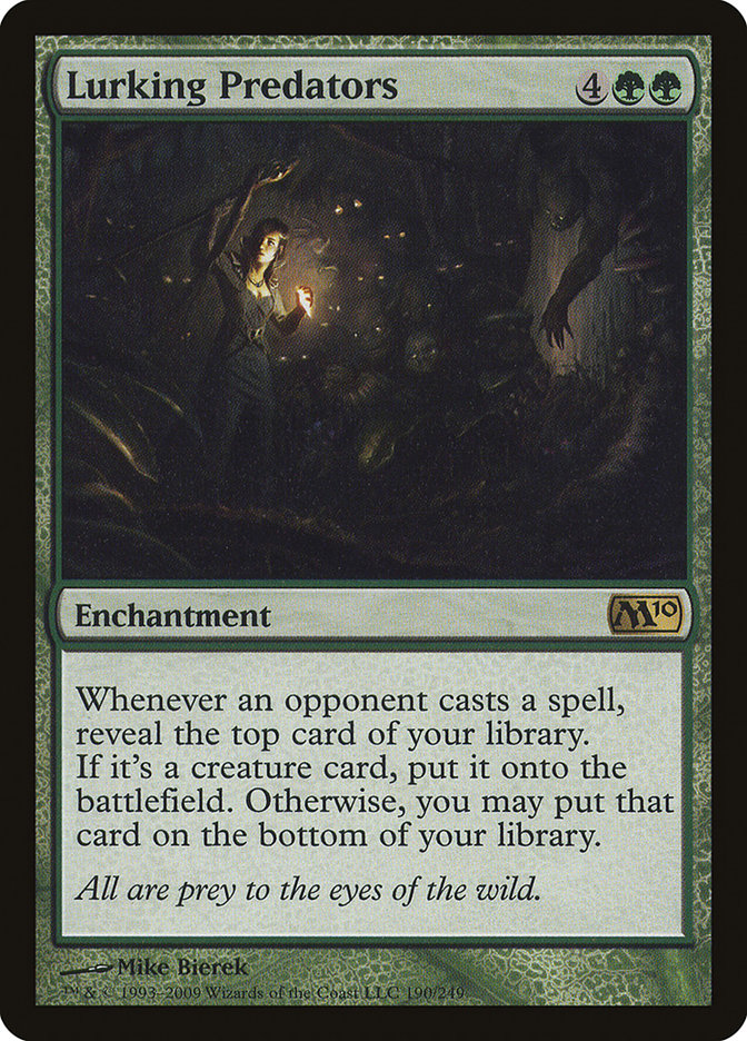 Lurking Predators - (Foil): Magic 2010