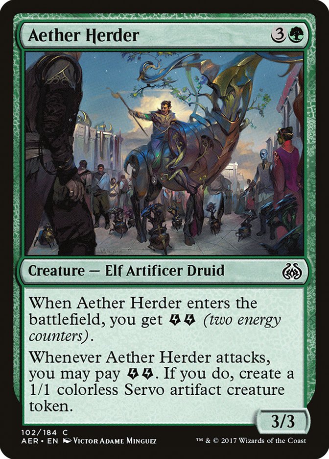 Aether Herder - (Foil): Aether Revolt