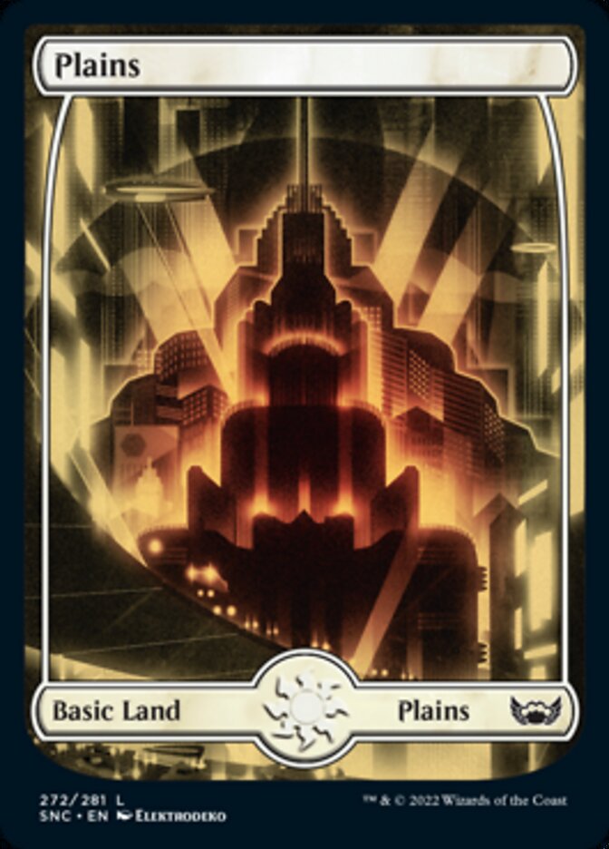 Plains (#272) (Full Art) - (Foil): Streets of New Capenna