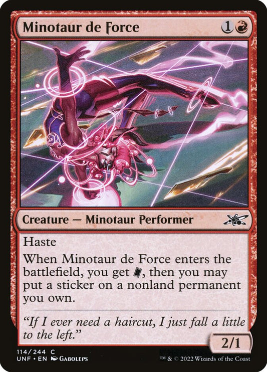 Minotaur de Force: Unfinity