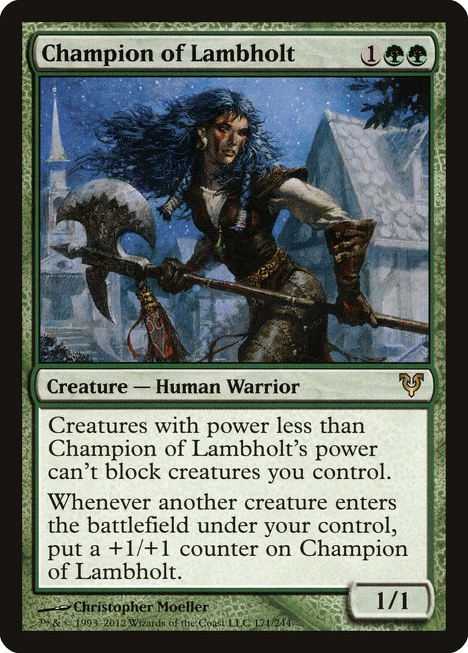 Champion of Lambholt: Avacyn Restored