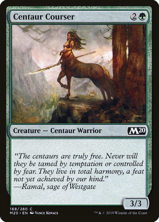 Centaur Courser: Core Set 2020