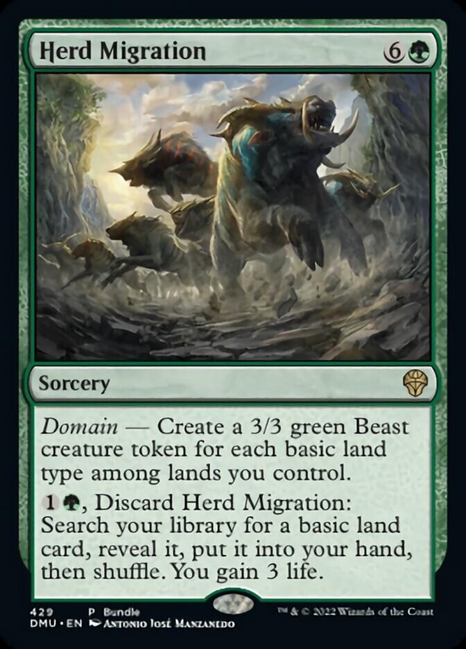 Herd Migration - (Foil): Dominaria United