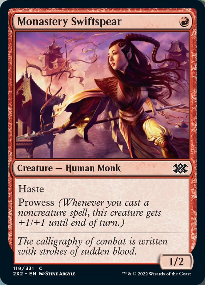 Monastery Swiftspear: Double Masters 2022
