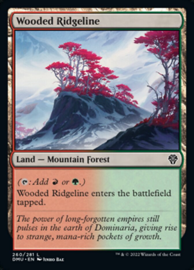 Wooded Ridgeline - (Foil): Dominaria United