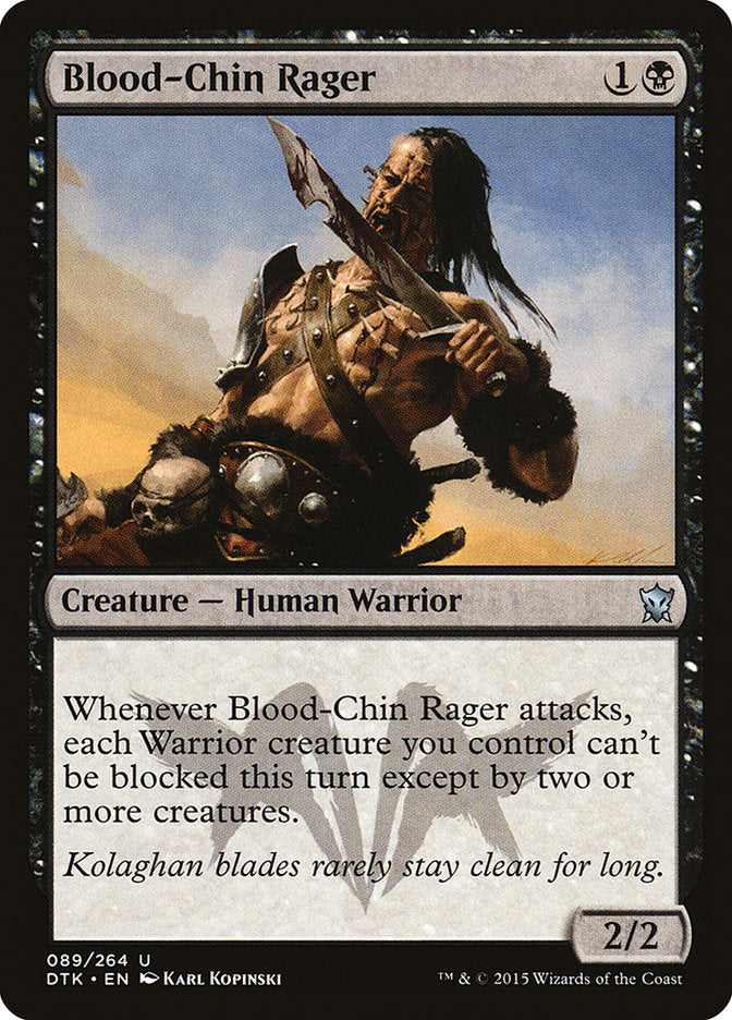 Blood-Chin Rager - (Foil): Dragons of Tarkir