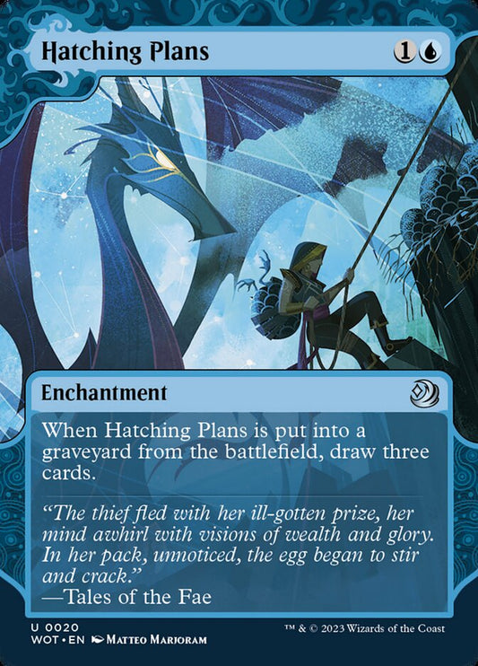Hatching Plans (#020) - (Foil): Wilds of Eldraine: Enchanting Tales