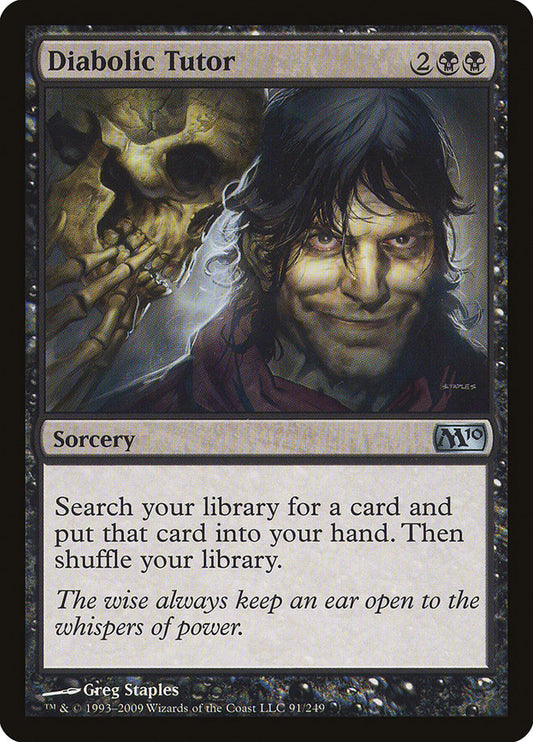 Diabolic Tutor: Magic 2010