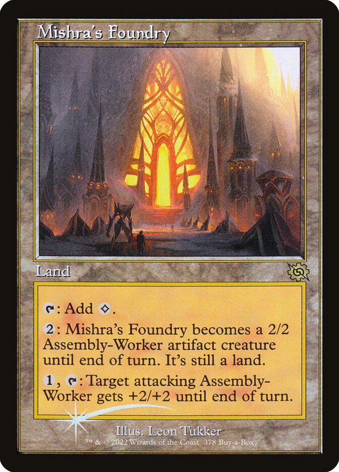 Mishra's Foundry - (Foil): The Brothers' War