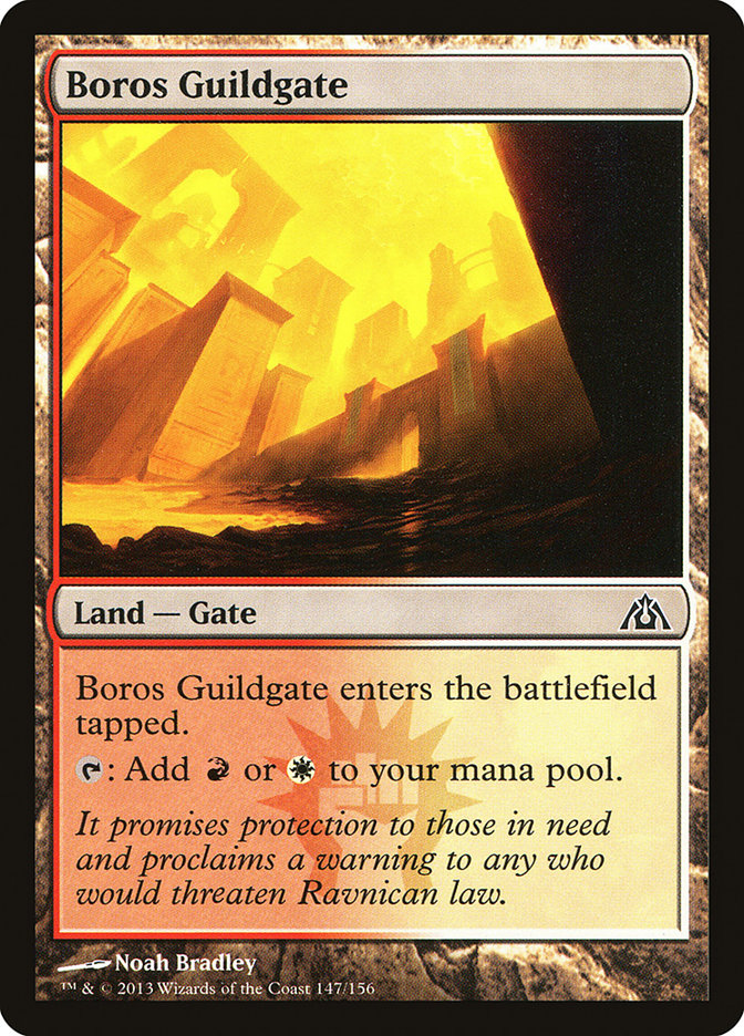 Boros Guildgate: Dragon's Maze