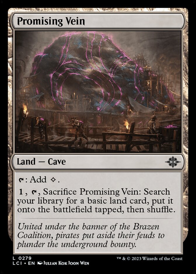 Promising Vein: Lost Caverns of Ixalan