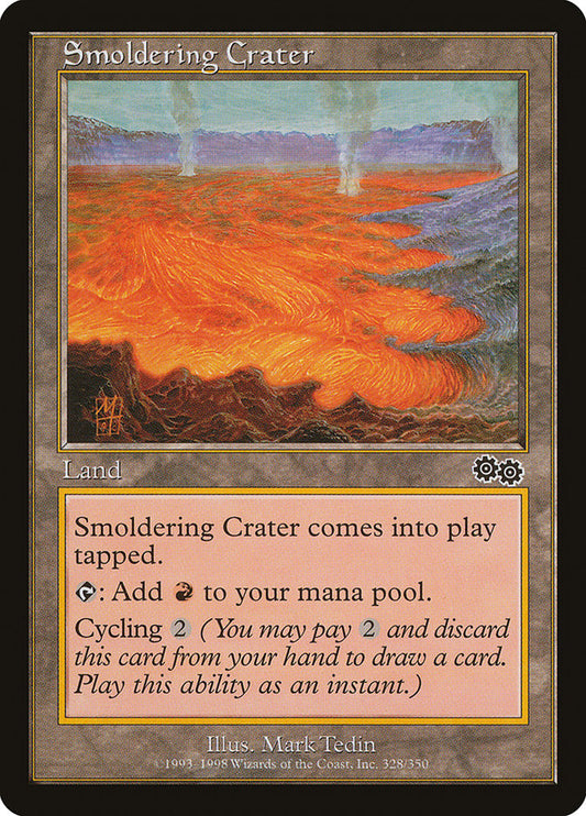 Smoldering Crater: Urza's Saga