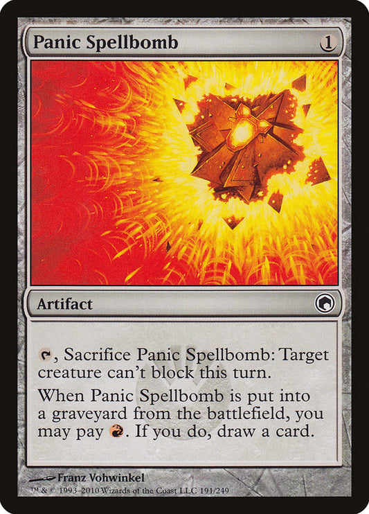 Panic Spellbomb: Scars of Mirrodin