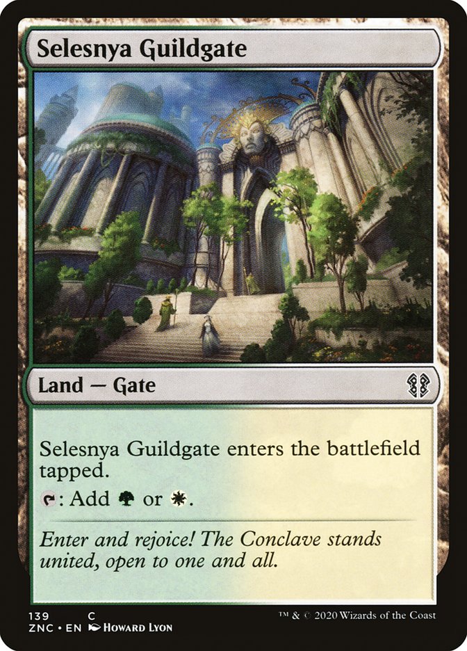 Selesnya Guildgate: Zendikar Rising Commander