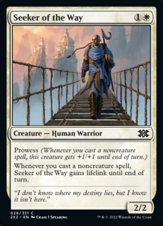 Seeker of the Way - (Foil): Double Masters 2022