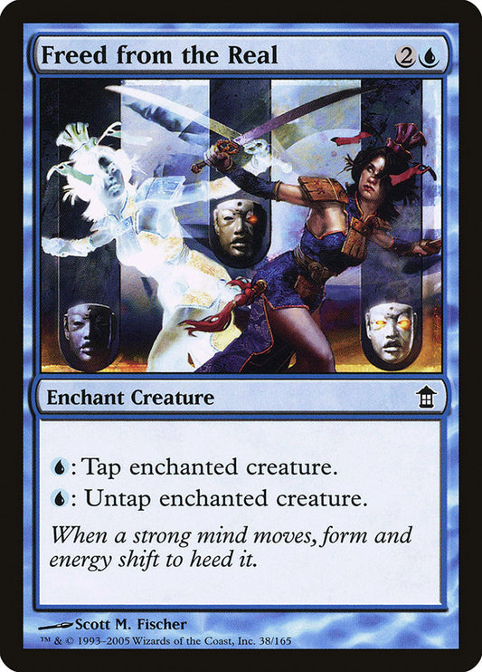 Freed from the Real - (Foil): Saviors of Kamigawa