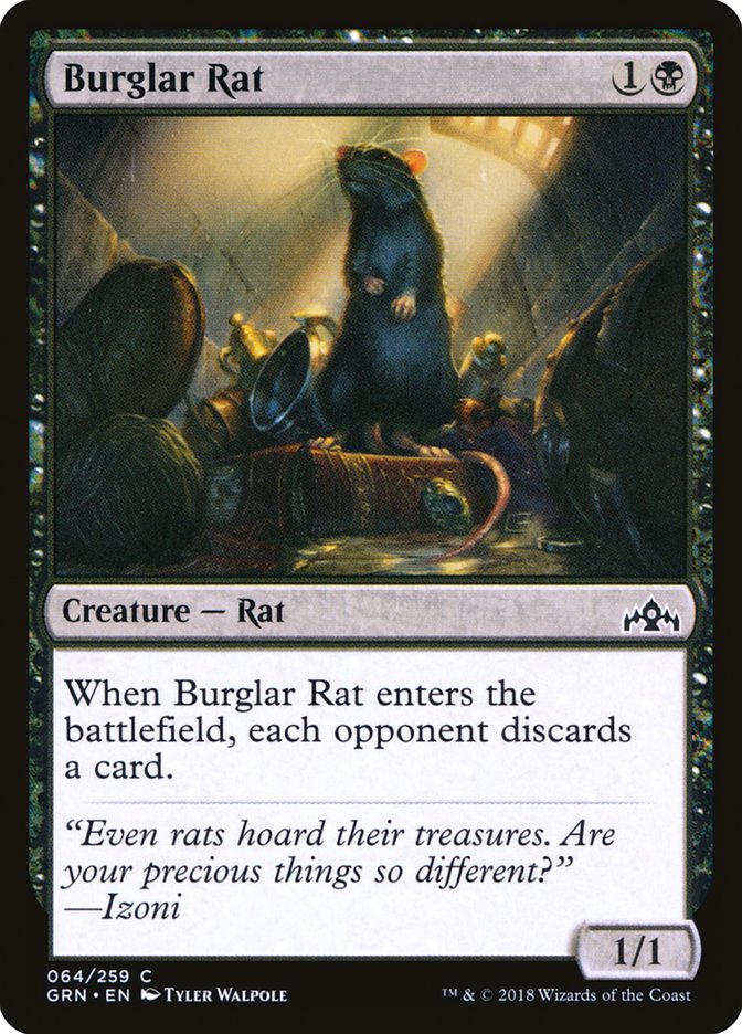 Burglar Rat: Guilds of Ravnica