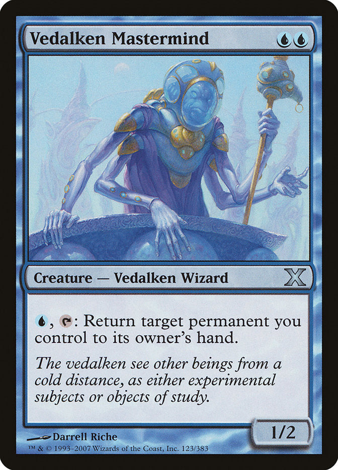 Vedalken Mastermind - (Foil): Tenth Edition