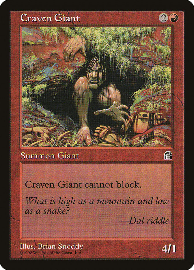 Craven Giant: Stronghold
