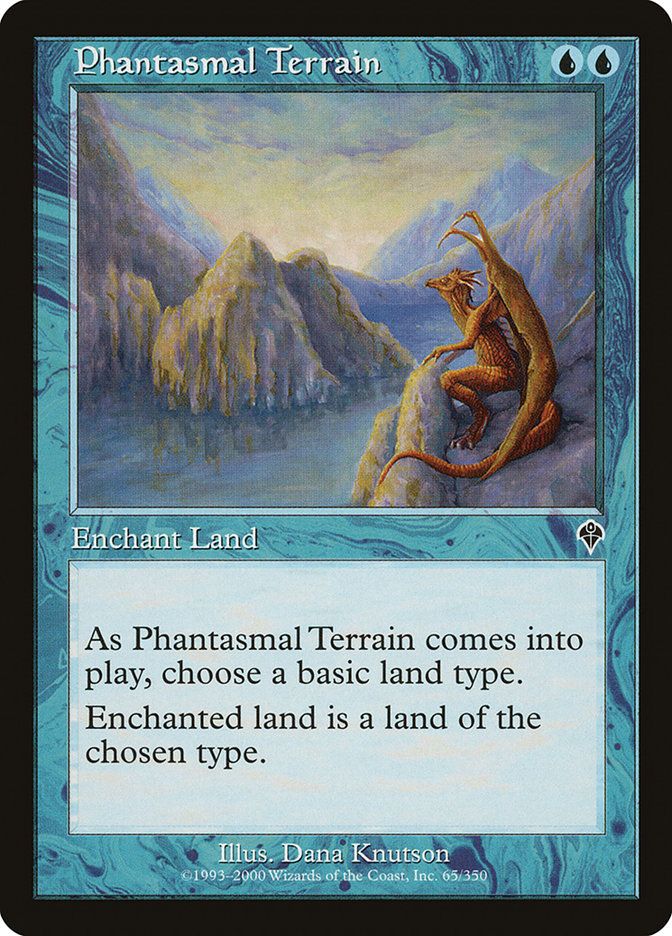 Phantasmal Terrain - (Foil): Invasion