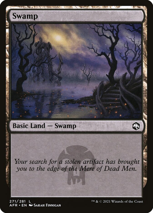 Swamp (#271) - (Foil): Adventures in the Forgotten Realms