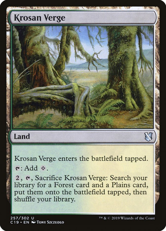 Krosan Verge: Commander 2019