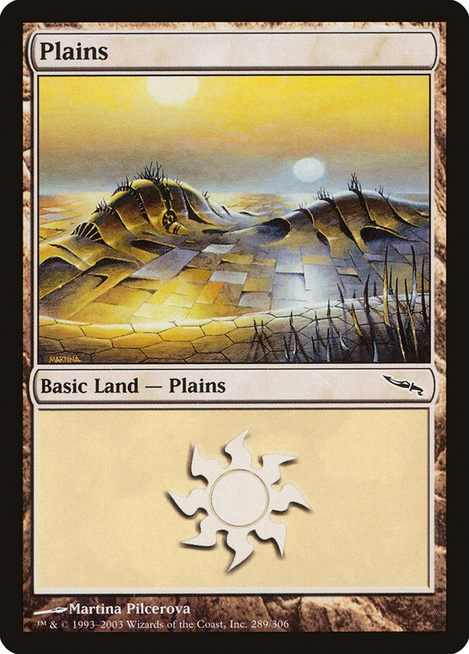 Plains (#289) - (Foil): Mirrodin