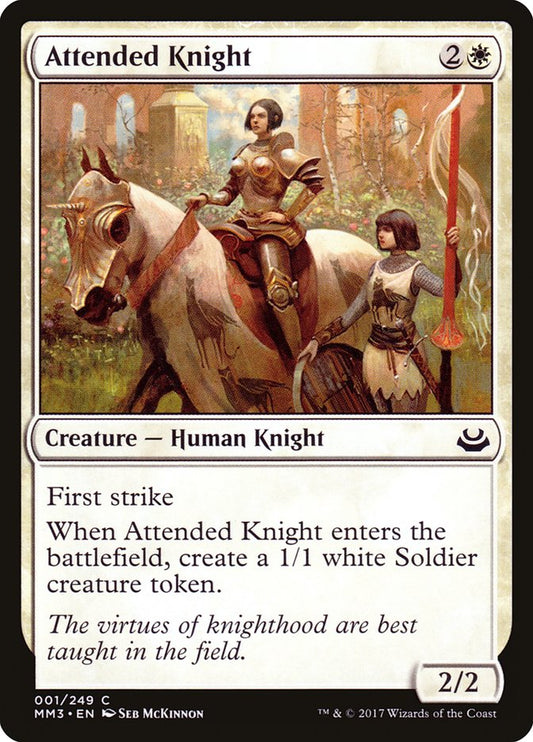 Attended Knight: Modern Masters 2017